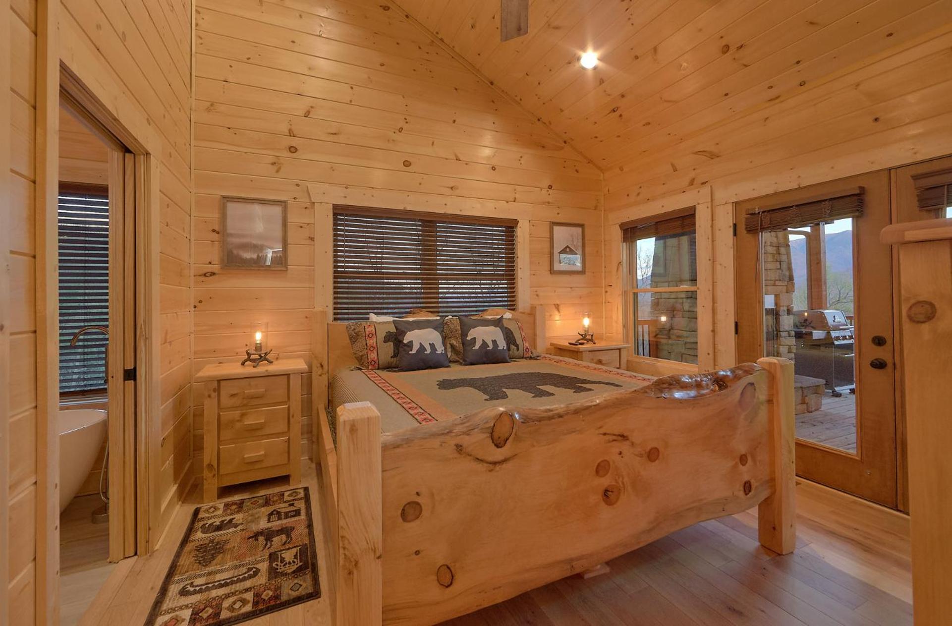 Misty Mountain Adventure Lodge Гетлинбург Екстериор снимка