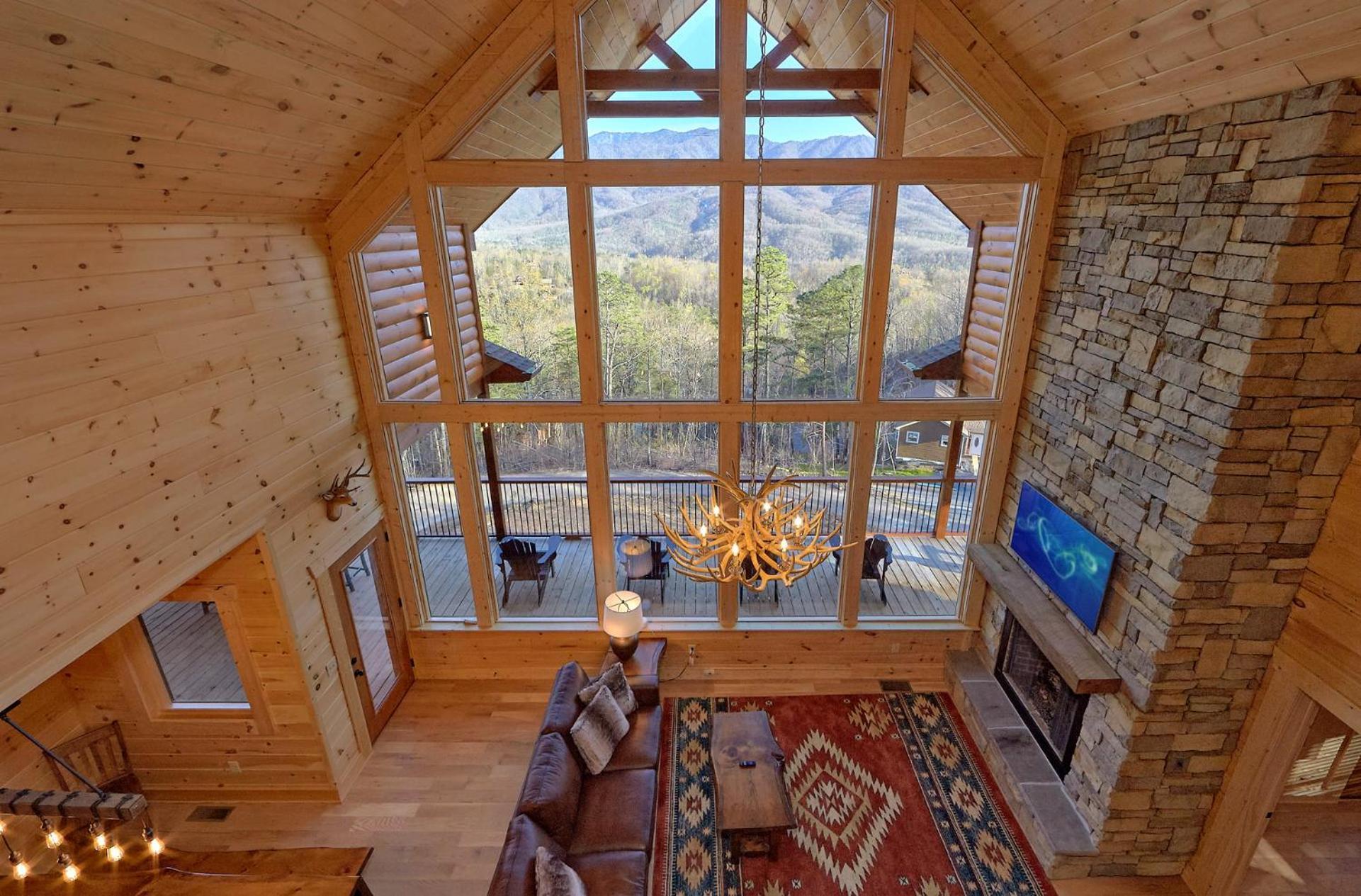 Misty Mountain Adventure Lodge Гетлинбург Екстериор снимка